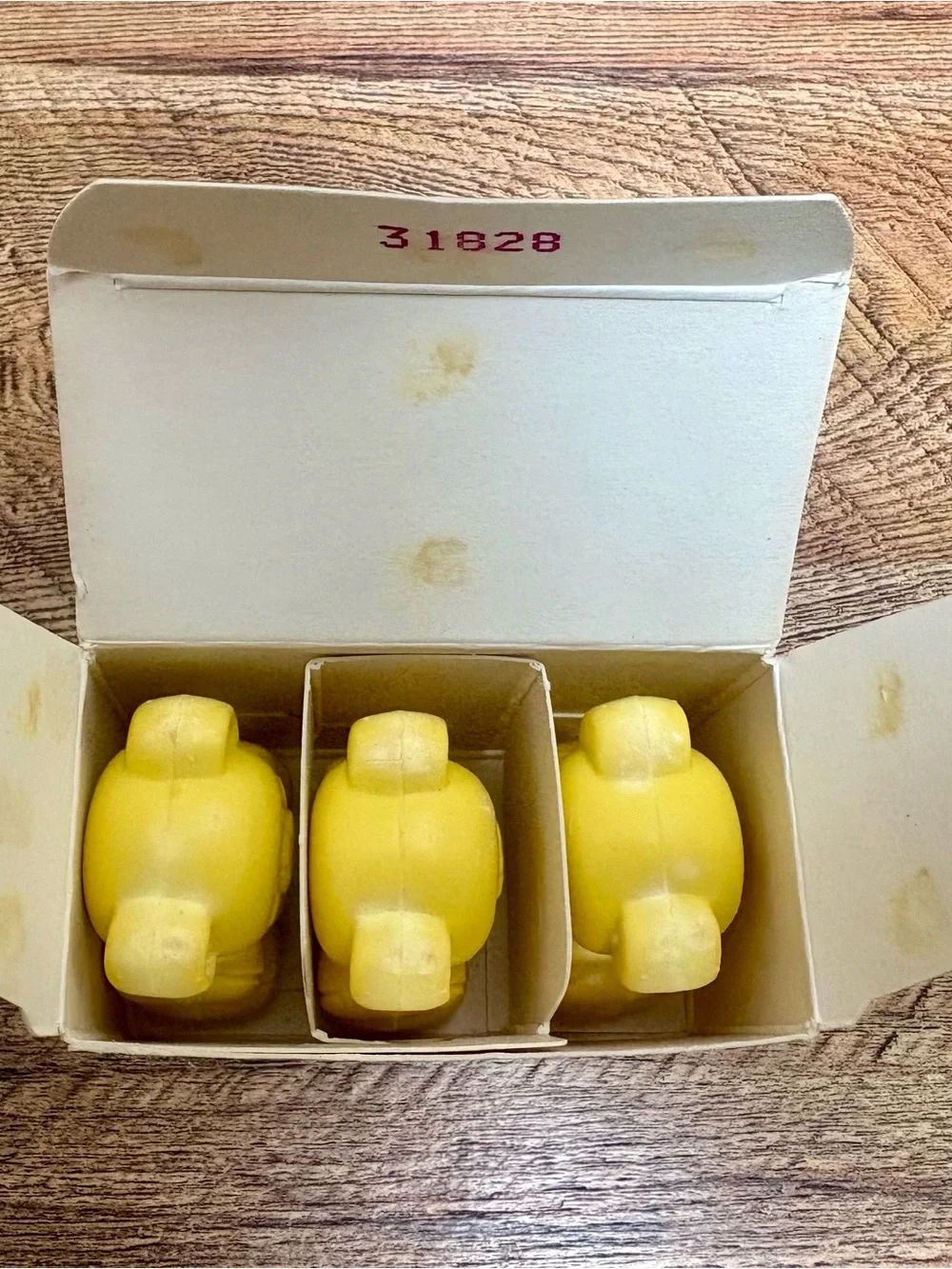 Vintage 1988 Avon Tiny Teddy Bear Soaps - Set of 3 - New in Original Box